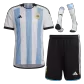 Argentina Home Jersey Kit 2022 (Jersey+Shorts+Socks) - goaljerseys