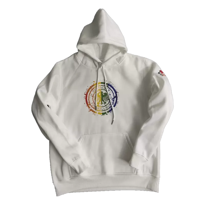Manchester City Sweater Hoodie 2022/23 - White - gojersey