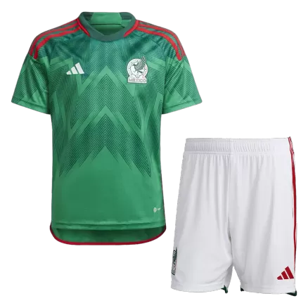 Mexico Home Jersey Kit 2022 (Jersey+Shorts) - gojerseys