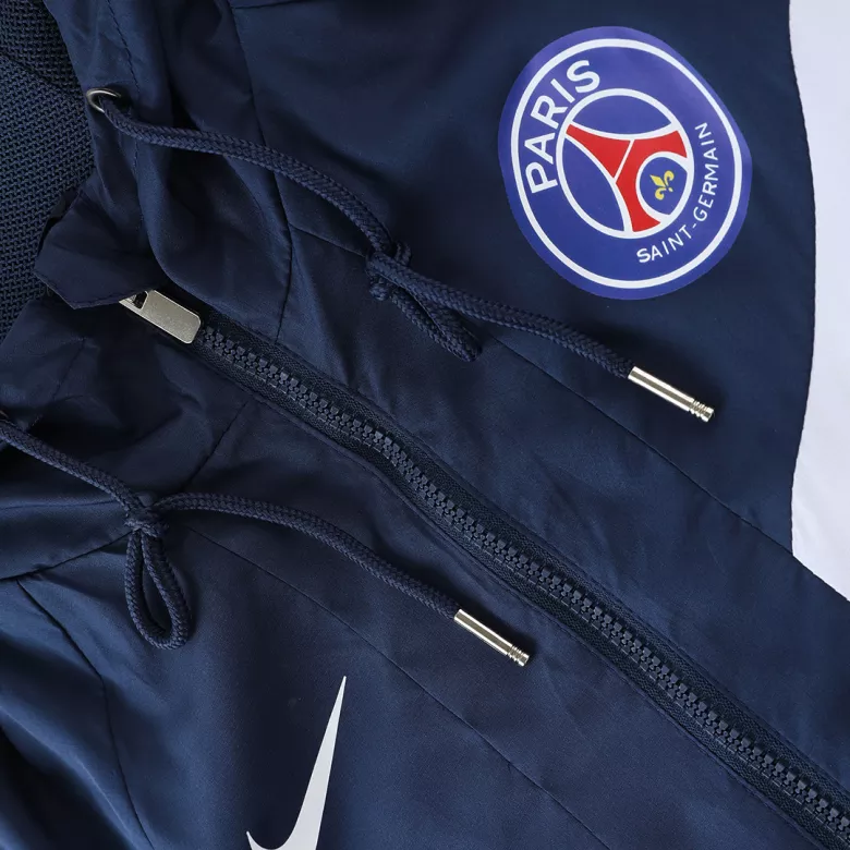 PSG Hoodie Jacket 2022/23 Navy&White - gojersey