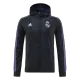 Real Madrid Hoodie Jacket 2022/23 Black - gojerseys