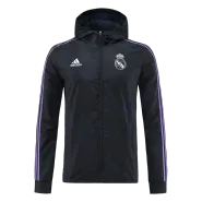 Real Madrid Hoodie Jacket 2022/23 Black - goaljerseys