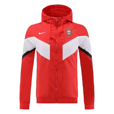 Portugal Hoodie Jacket 2022 Red - gojersey