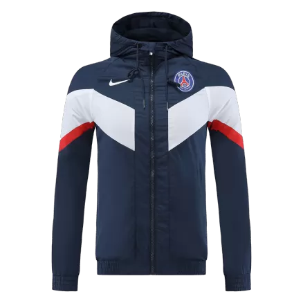 PSG Hoodie Jacket 2022/23 Navy&White - gojerseys