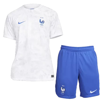 France Away Jersey Kit 2022 (Jersey+Shorts) - gojerseys