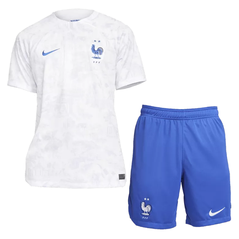 France Away Jersey Kit 2022 (Jersey+Shorts+Socks) - gojersey