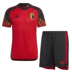 Belgium Home Jersey Kit 2022 (Jersey+Shorts) - goaljerseys