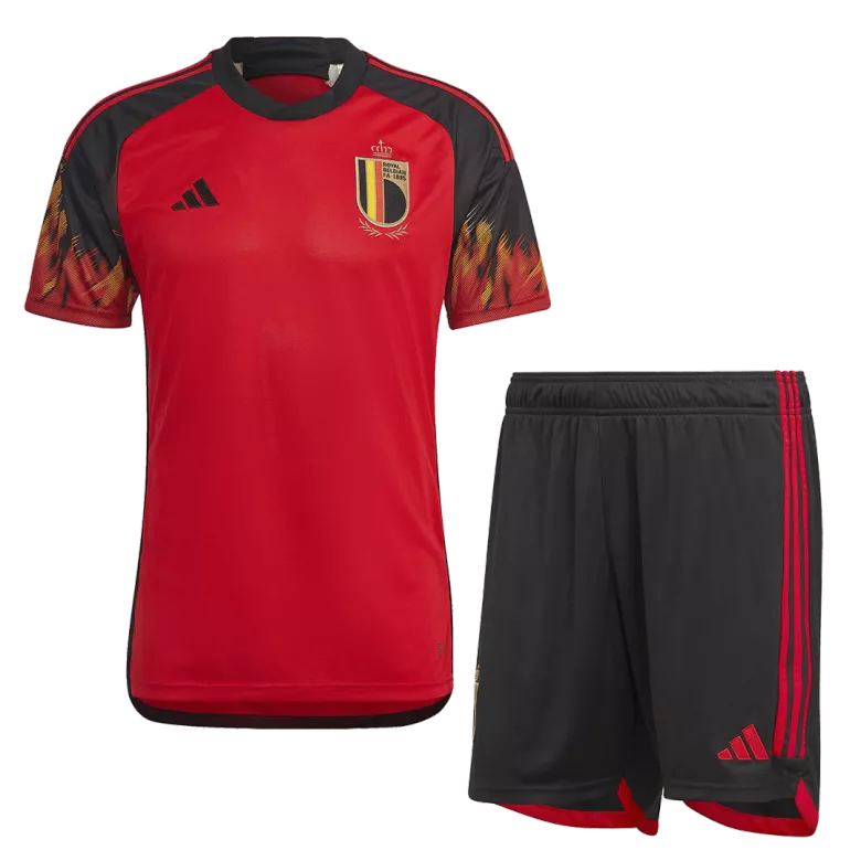 Belgium Home Jersey Kit 2022 (Jersey+Shorts+Socks) - gojersey