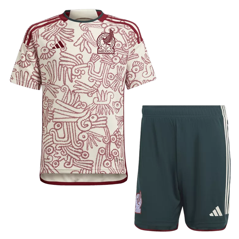 Mexico Away Jersey Kit 2022 (Jersey+Shorts) - gojersey
