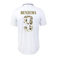Real Madrid BENZEMA #9 Ballon d'Or Home Jersey Authentic 2022 - goaljerseys