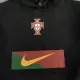 Portugal Sweater Hoodie 2022/23 - Black - gojerseys