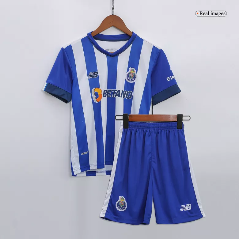FC Porto Home Jersey Kit 2022/23 Kids(Jersey+Shorts) - gojersey