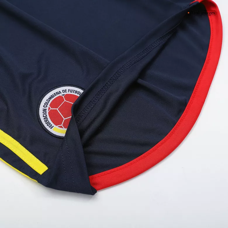 Colombia Home Soccer Shorts 2022 - gojersey