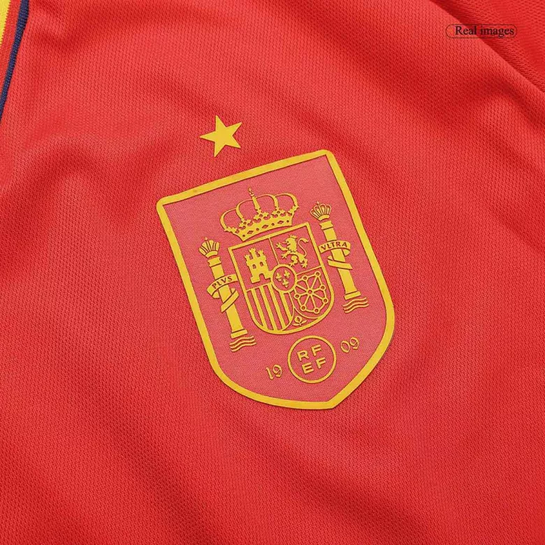 Spain JORDI ALBA #18 Home Jersey 2022 - gojersey