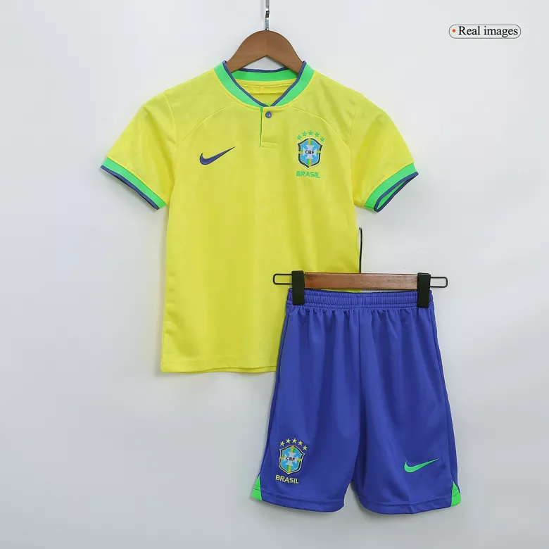 Brazil Home Jersey 2022 Kid - Discount - gojersey