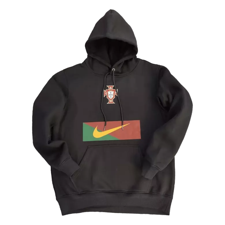 Portugal Sweater Hoodie 2022/23 - Black - gojersey
