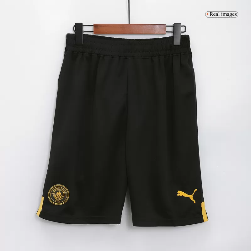 Manchester City Away Soccer Shorts 2022/23 - gojersey