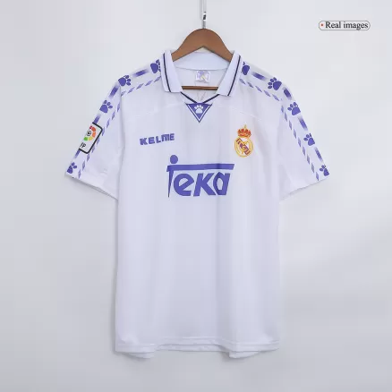 Real Madrid Home Jersey Retro 1996/97 - gojersey