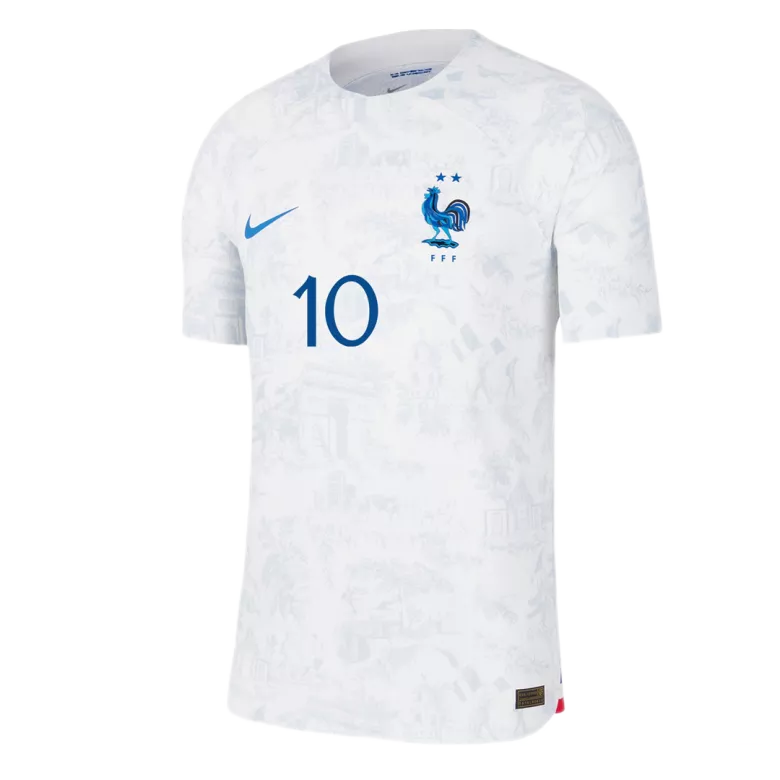 France MBAPPE #10 Away Jersey Authentic 2022 - gojersey