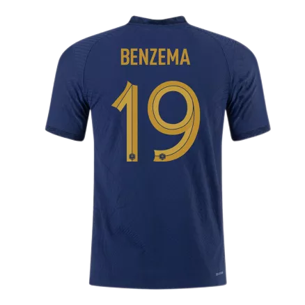 France BENZEMA #19 Home Jersey Authentic 2022 - gojerseys