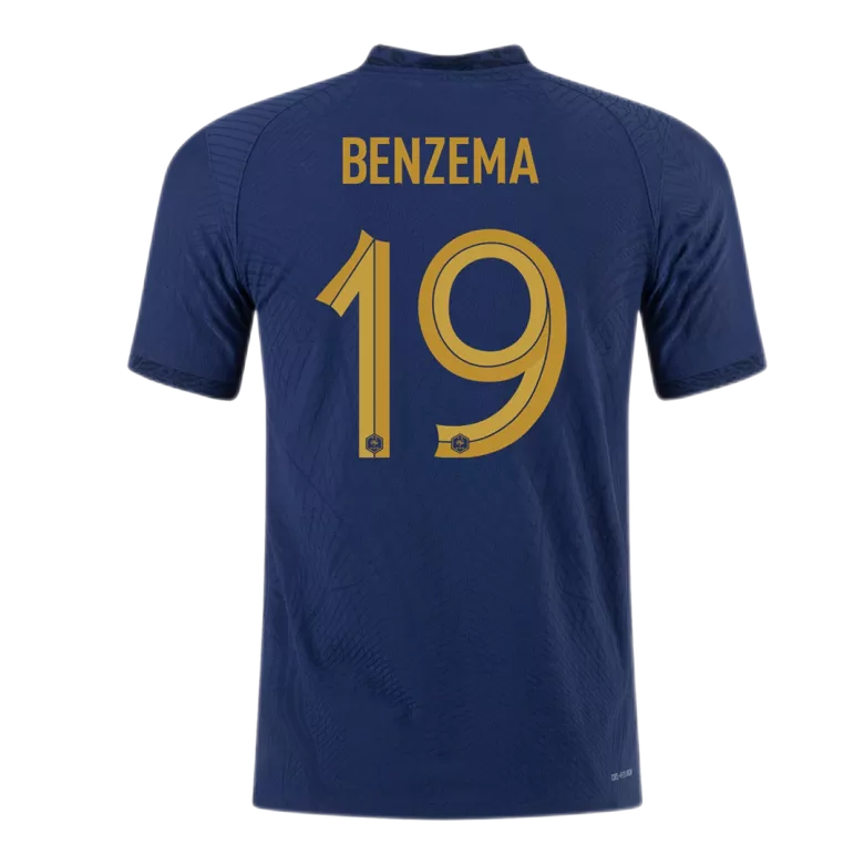 France BENZEMA #19 Home Jersey Authentic 2022 - gojersey