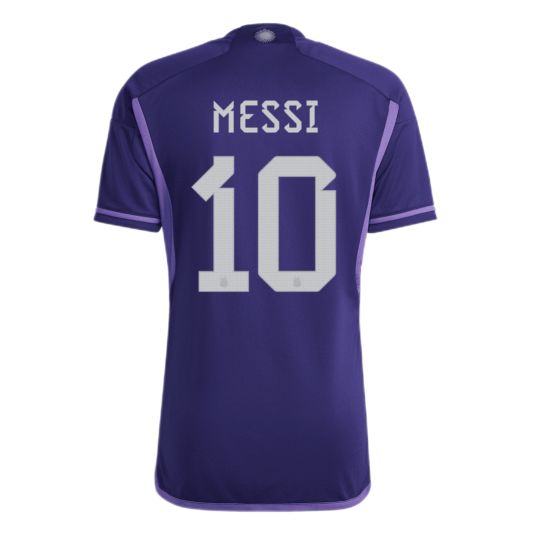 2022 Argentina Home Jersey #10 Messi 3XL Adidas Soccer World Cup