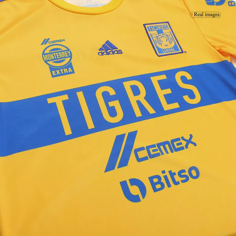 Tigres UANL Home Jersey Kit 2022/23 Kids(Jersey+Shorts) - gojersey
