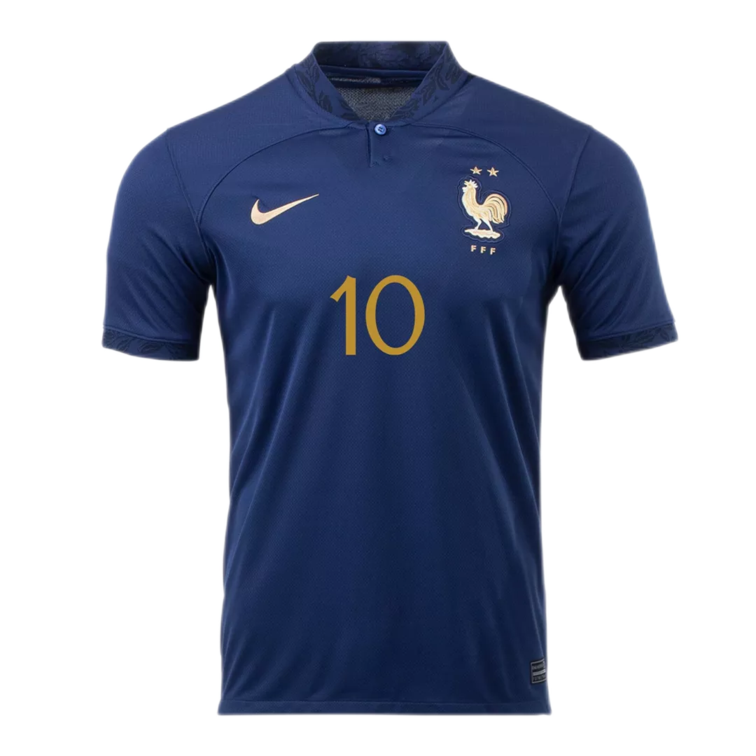France MBAPPE #10 Home Jersey 2022 - goaljerseys