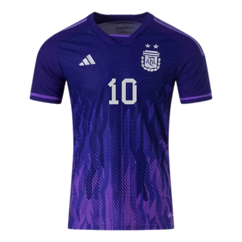 Argentina Messi #10 Away Jersey Authentic 2022 - gojersey
