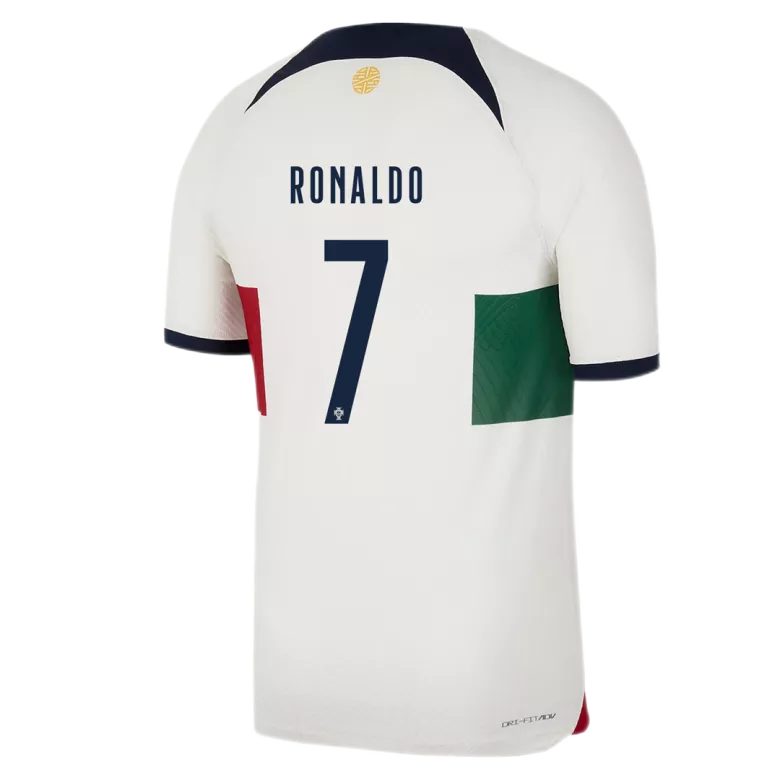 Portugal RONALDO #7 Away Jersey Authentic 2022 - gojersey