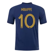 France MBAPPE #10 Home Jersey Authentic 2022 - goaljerseys