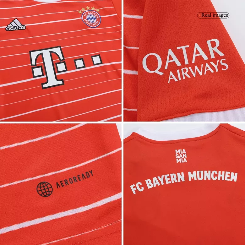 Bayern Munich Home Jersey Kit 2022/23 Kids(Jersey+Shorts) - gojersey
