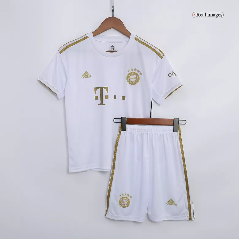Bayern Munich Away Jersey Kit 2022/23 Kids(Jersey+Shorts) - gojersey