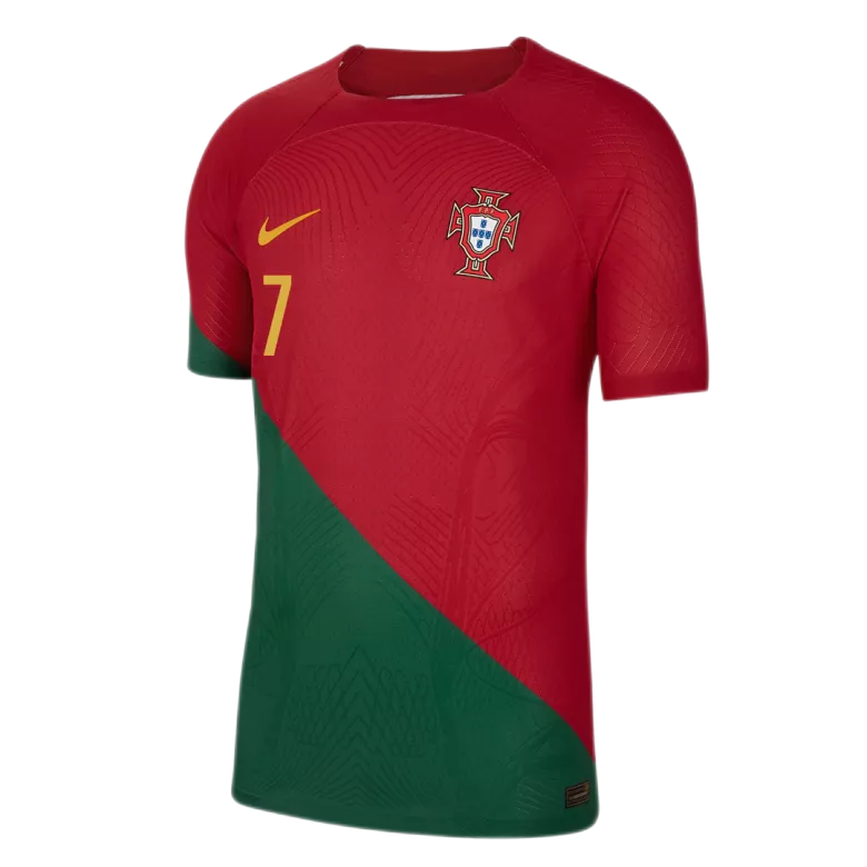 Portugal RONALDO #7 Home Jersey Authentic 2022 - gojersey