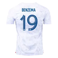 France BENZEMA #19 Away Jersey 2022 - goaljerseys