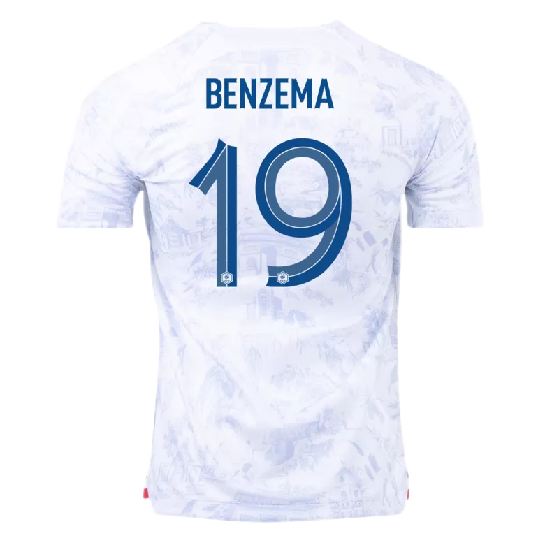 France BENZEMA #19 Away Jersey 2022 - gojersey