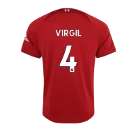 Liverpool VIRGIL #4 Home Jersey 2022/23 - goaljerseys