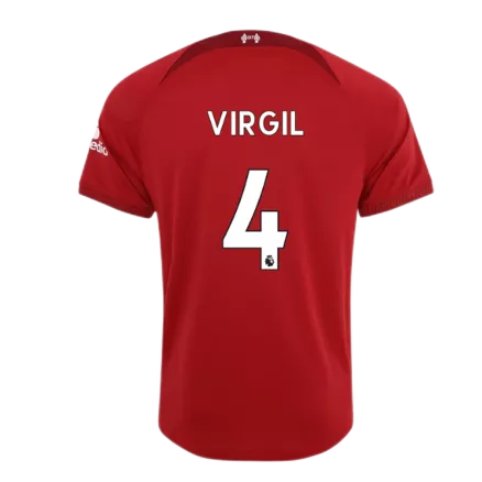 Liverpool VIRGIL #4 Home Jersey Authentic 2022/23 - gojerseys