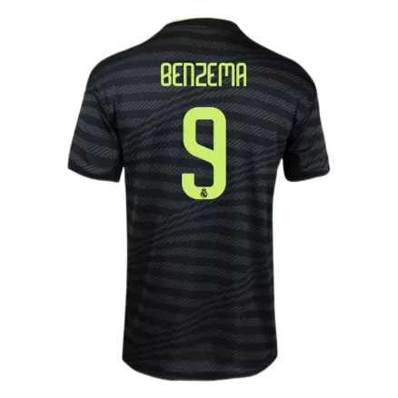 Real Madrid BENZEMA #9 Third Away Jersey 2022/23 - gojerseys