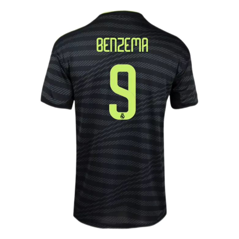 Real Madrid BENZEMA #9 Third Away Jersey 2022/23 - gojersey
