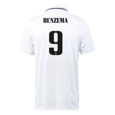 Real Madrid BENZEMA #9 Home Jersey 2022/23 - gojersey