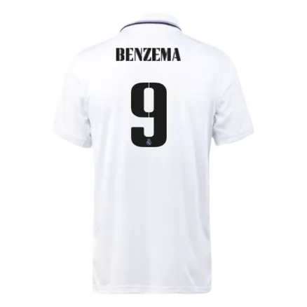 Real Madrid BENZEMA #9 Home Jersey 2022/23 - gojerseys