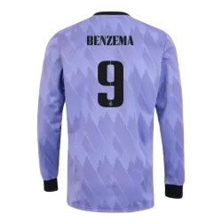 Karim Benzema Autographed Real Madrid Purple Adidas Soccer Jersey