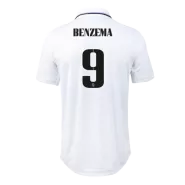 Real Madrid BENZEMA #9 Home Jersey Authentic 2022/23 - goaljerseys