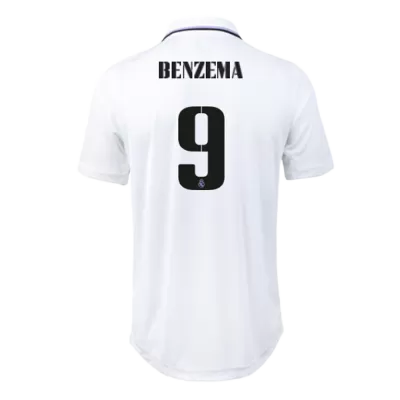 Real Madrid BENZEMA #9 Home Jersey Authentic 2022/23 - gojersey