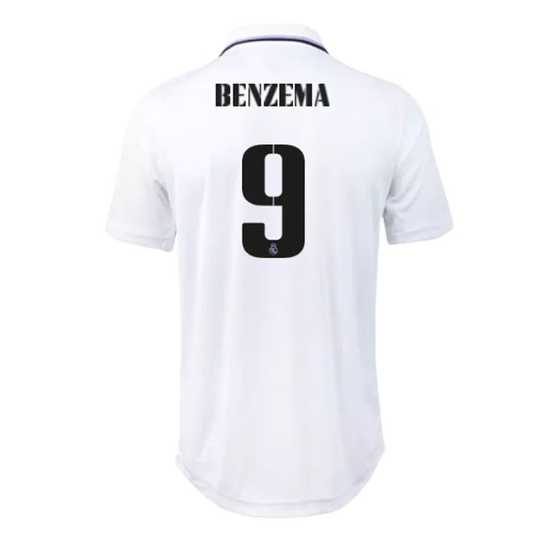 Real Madrid BENZEMA #9 Home Jersey Authentic 2022/23 - gojersey