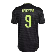 Real Madrid BENZEMA #9 Third Away Jersey Authentic 2022/23 - goaljerseys