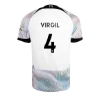 Liverpool VIRGIL #4 Away Jersey 2022/23 - goaljerseys