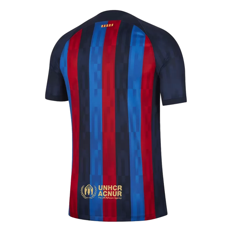 Barcelona X Drake Home Jersey 2022/23 with Red&Blue available at gogoalshop