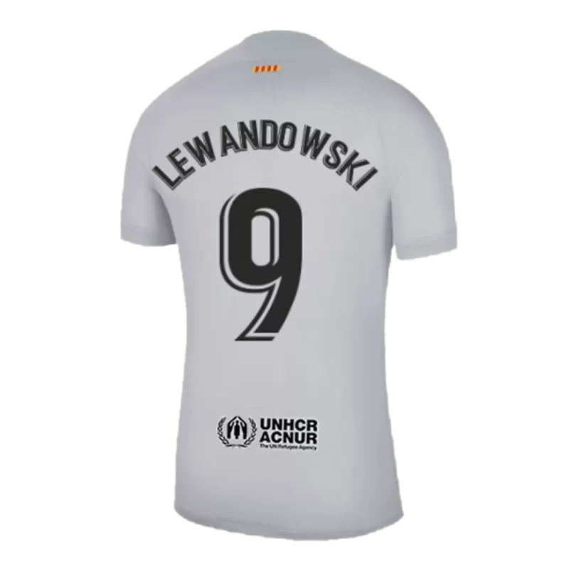 Barcelona LEWANDOWSKI #9 Third Away Jersey 2022/23 - gojersey
